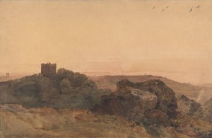 Bolton Castle by Peter Dewint Oil Painting