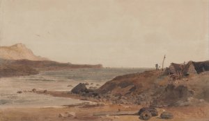 Coast Scene by Peter Dewint Oil Painting