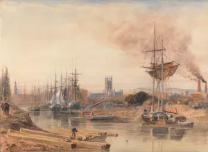 Gloucester by Peter Dewint Oil Painting