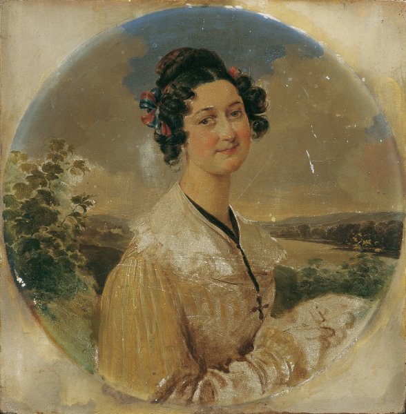 Main Product Photo of Elisabeth Konopasek Painting by Peter Fendi