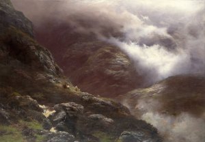 After the Massacre of Glencoe by Peter Graham Oil Painting