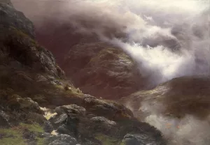 After the Massacre of Glencoe by Peter Graham Oil Painting