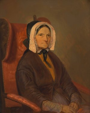 Antonia Geiger by Peter Johann Nepomuk Geiger Oil Painting