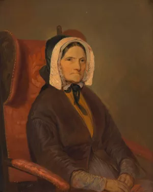 Antonia Geiger by Peter Johann Nepomuk Geiger Oil Painting