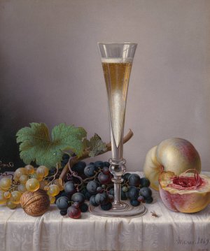 Dessert No. 7 by Peter Joseph Wilms Oil Painting