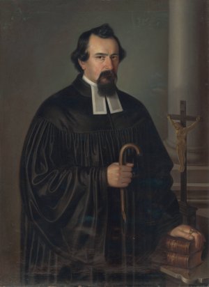 Michal Miloslav Hodza, National Revivalist by Peter Michal Bohun Oil Painting