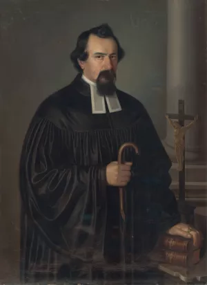 Michal Miloslav Hodza, National Revivalist by Peter Michal Bohun Oil Painting