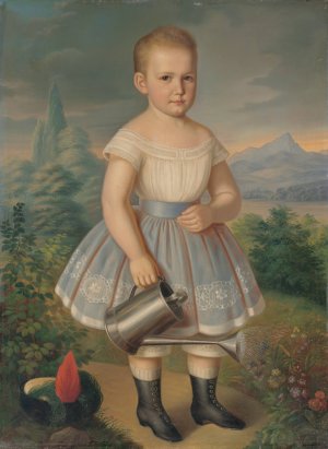 Portrait of Berco LokSansky by Peter Michal Bohun Oil Painting