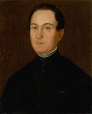 Portrait of Hammerschmidt by Peter Michal Bohun Oil Painting