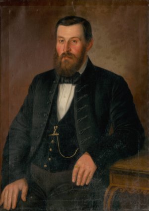Portrait of Klein by Peter Michal Bohun Oil Painting