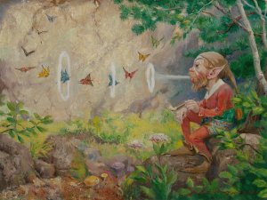 Fairyland by Peter Newell Oil Painting