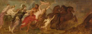 The Abduction Of Proserpina by Peter Paul Rubens (Follower) Oil Painting