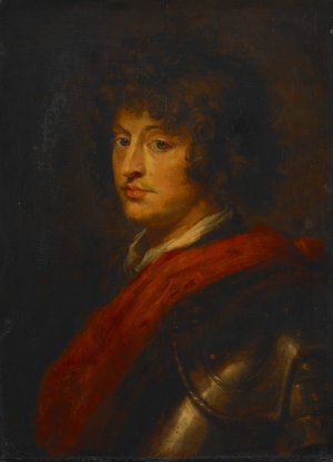 Young Man In Armor by Peter Paul Rubens (Follower) Oil Painting