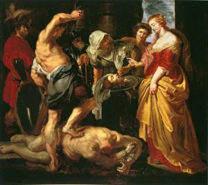 Beheading of St John the Baptist painting by Peter Paul Rubens