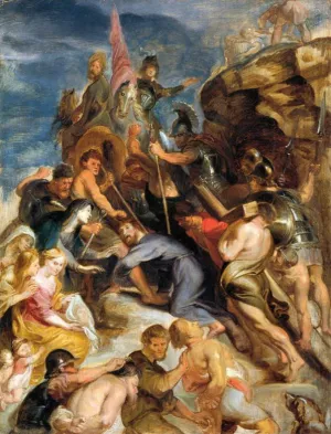 Carrying the Cross II by Peter Paul Rubens - Oil Painting Reproduction