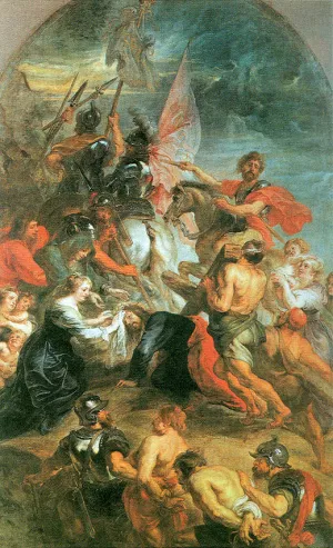 Carrying the Cross by Peter Paul Rubens Oil Painting
