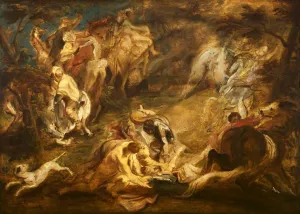 Conversion of Saint Paul by Peter Paul Rubens - Oil Painting Reproduction