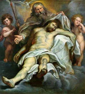 Holy Trinity by Peter Paul Rubens Oil Painting