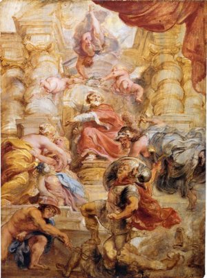King James I of England by Peter Paul Rubens Oil Painting