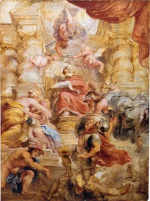 King James I of England by Peter Paul Rubens Oil Painting