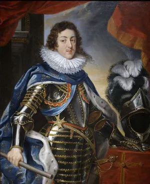 Louis XIII by Peter Paul Rubens Oil Painting