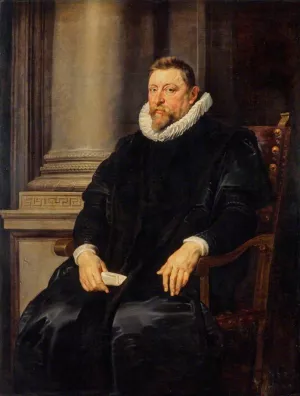 Petrus Pecquius by Peter Paul Rubens Oil Painting