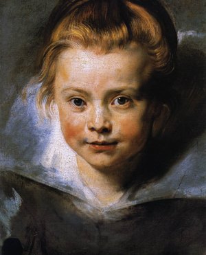 Portrait of a Young Girl - Clara Serena Rubens Oil painting by Peter Paul Rubens
