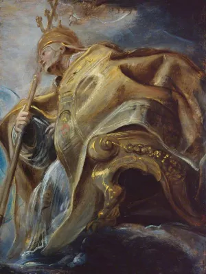 Saint Gregory the Great by Peter Paul Rubens Oil Painting