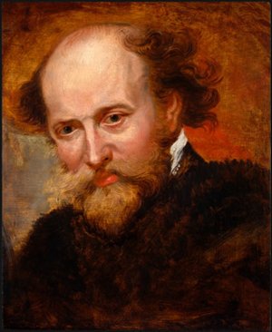 Self Portrait by Peter Paul Rubens Oil Painting