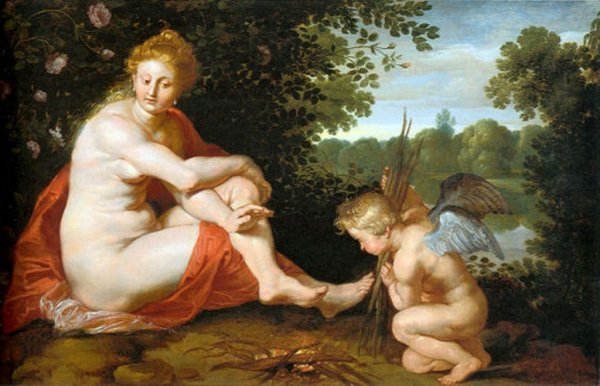 Main Product Photo of Sine Cerere et Baccho Friget Venus Painting by Peter Paul Rubens