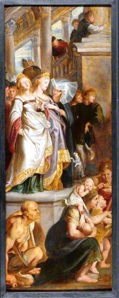 Three Female Witnesses by Peter Paul Rubens Oil Painting