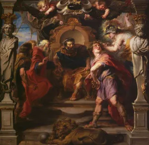 Wrath of Achilles by Peter Paul Rubens - Oil Painting Reproduction