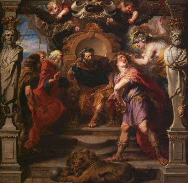 Main Product Photo of Wrath of Achilles Painting by Peter Paul Rubens