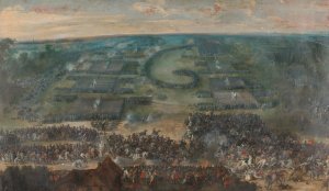 The Battle of Fleurus, 1622 by Peter Snayers Oil Painting