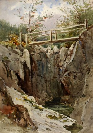 Curmillon, Mid-Wales by Peter Toft Oil Painting