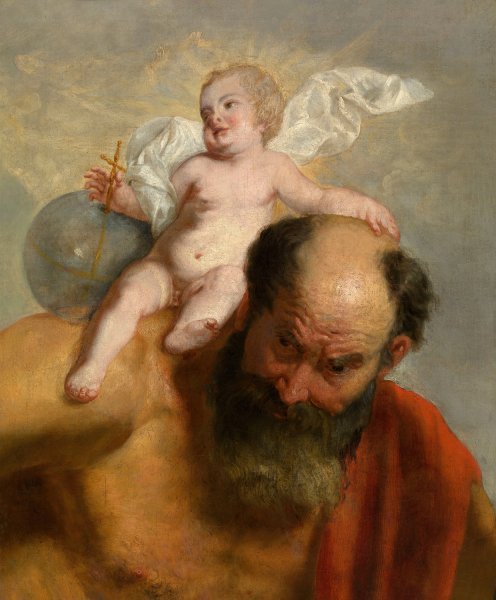 Saint Christopher by Peter Van Lint - Hand-Painted Oil Painting Reproduction