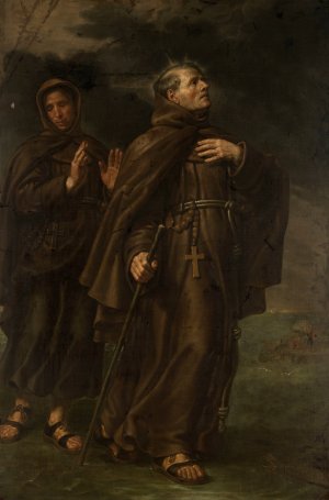 The Miracle of Saint John of Capestrano by Peter Van Lint Oil Painting