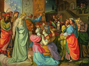 The Parable of Wise and Foolish Virgins by Peter Von Cornelius Oil Painting
