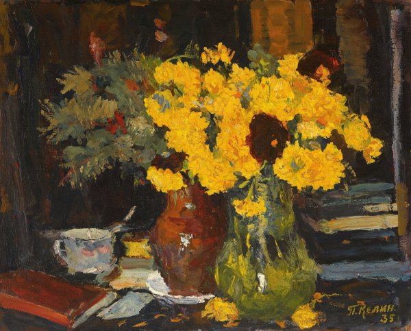 Main Product Photo of Still Life  Painting by Petr Ivanovich Kelin