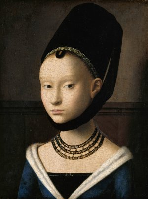 Portrait of a Young Woman by Petrus Christus Oil Painting