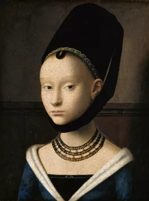 Portrait of a Young Woman by Petrus Christus Oil Painting
