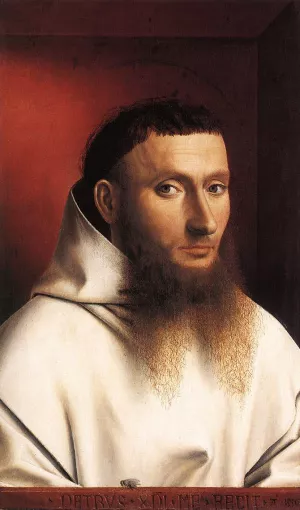 Potrait of a Carthusian by Petrus Christus Oil Painting