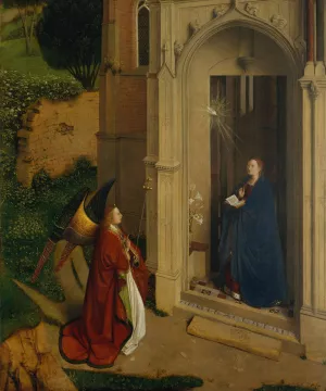 The Annunciation by Petrus Christus Oil Painting