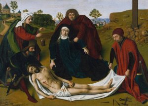 The Lamentation by Petrus Christus Oil Painting