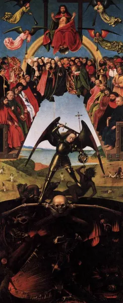 The Last Judgement painting by Petrus Christus
