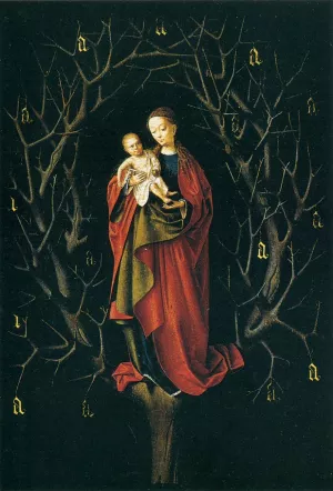 The Virgin of the Dry Tree painting by Petrus Christus