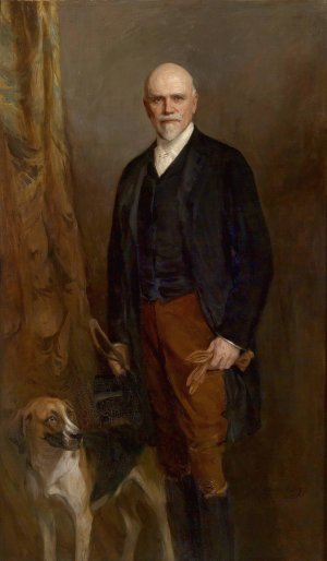 Bildnis Graf Heinrich Larisch-Moennich by Philip Alexius De Laszlo Oil Painting
