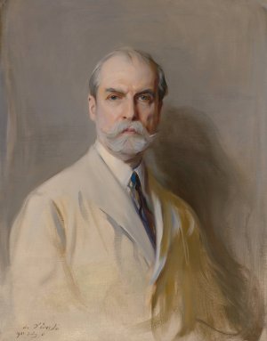 Charles Evans Hughes by Philip Alexius De Laszlo Oil Painting