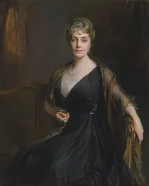 Lady Orr-Lewis, nee Maude Helen Mary Booth by Philip Alexius De Laszlo Oil Painting