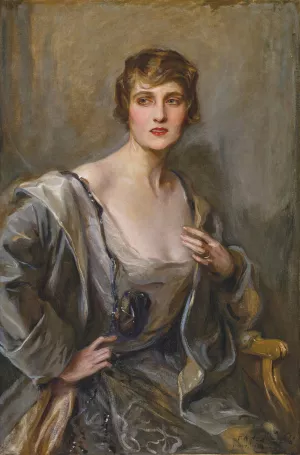 Mrs Winfield Sifton, nee Jean Gazlay Donaldson by Philip Alexius De Laszlo Oil Painting